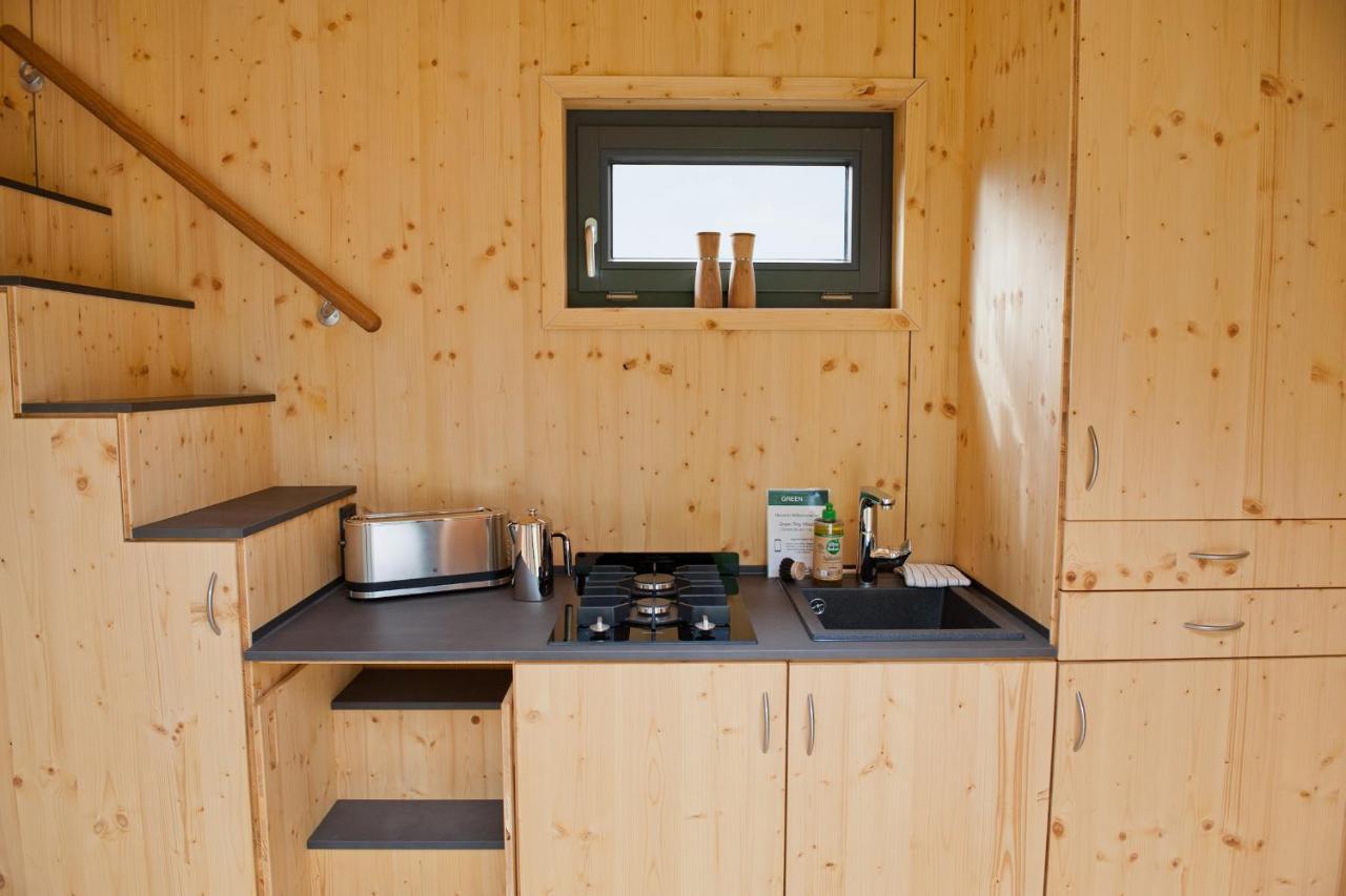 Tiny House Nature 12 Innenlage - Green Tiny Village Harlesiel 카롤리넨시엘 외부 사진