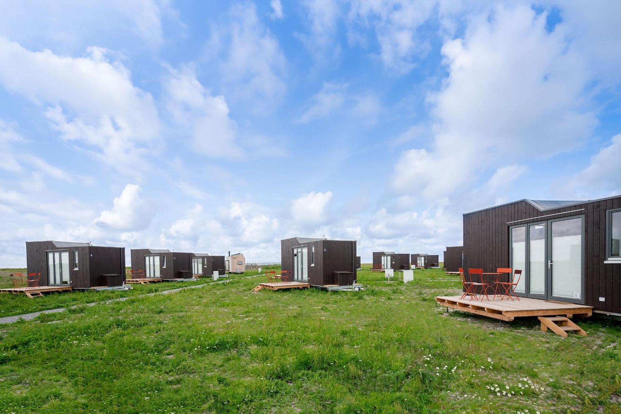 Tiny House Nature 12 Innenlage - Green Tiny Village Harlesiel 카롤리넨시엘 외부 사진